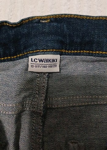 Erkek Çocuk Koyu Mavi Kot Şort - Görsel 4