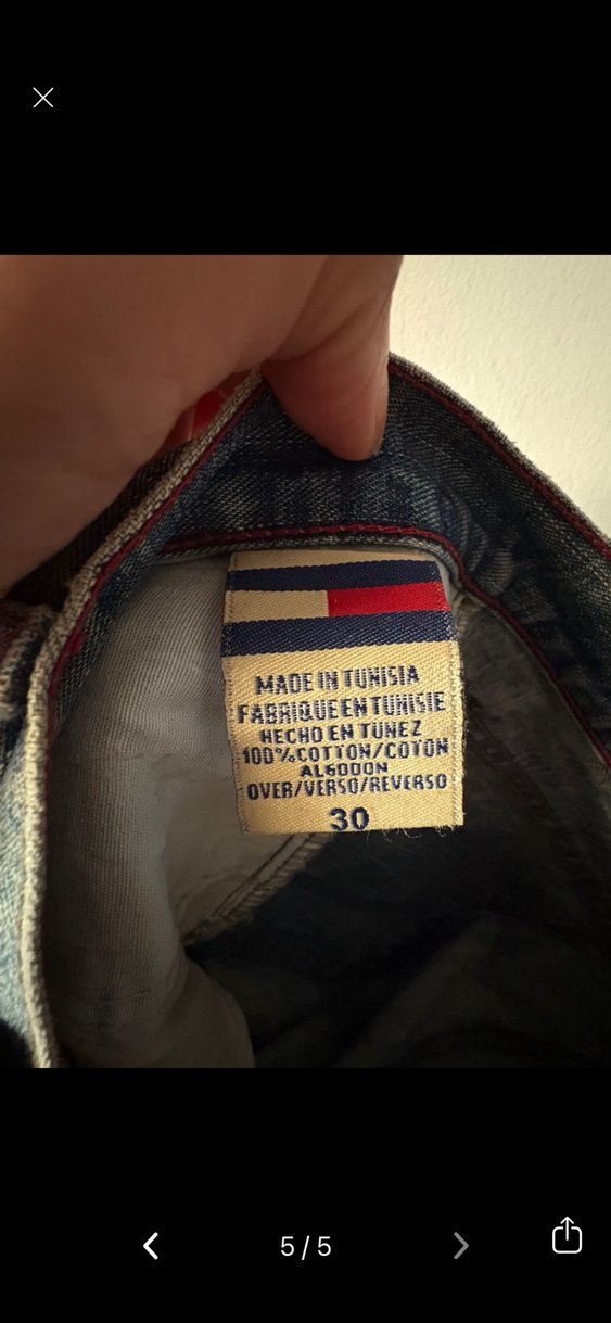 Tommy Hilfiger kot pantolon - Görsel 5