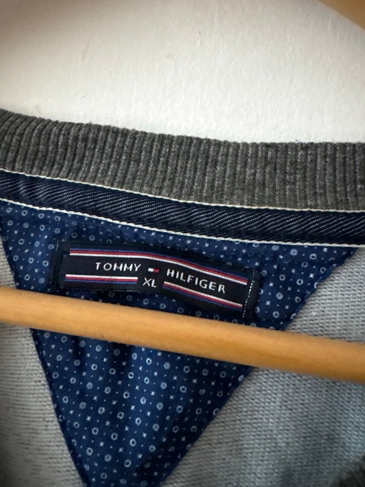 Tommy Hilfiger gri kazak - Görsel 2