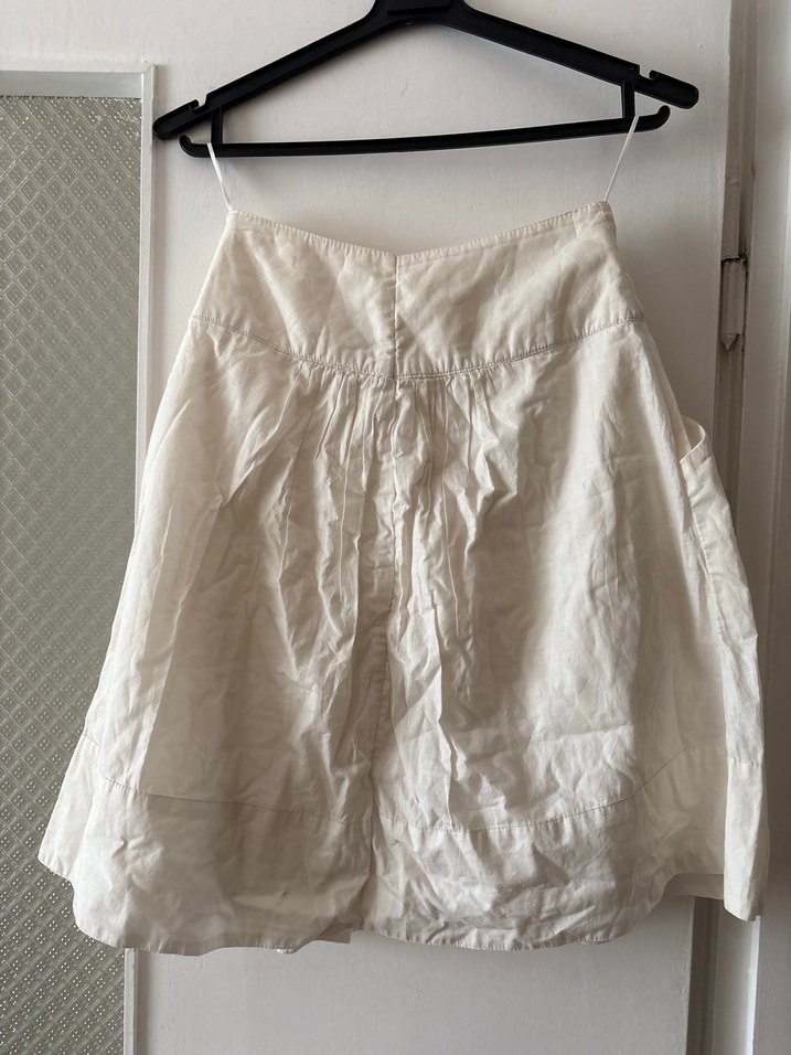 Mango Beyaz  Etek - Görsel 5