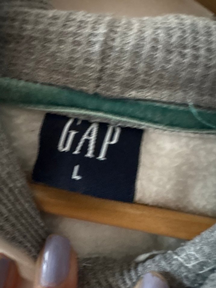 GAP Kadın Beyaz Kapüşonlu Sweatshirt - Görsel 3