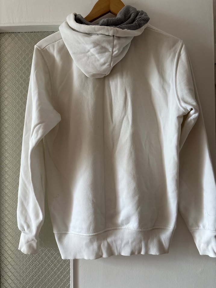 GAP Kadın Beyaz Kapüşonlu Sweatshirt - Görsel 4