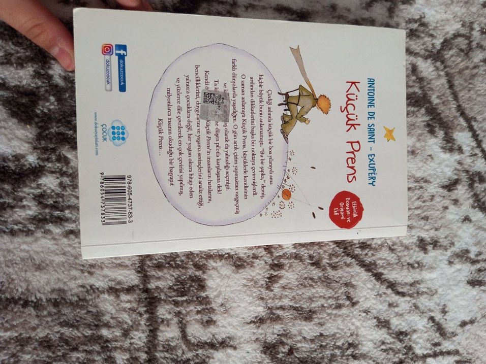 Küçük Prens - Antoine de Saint-Exupéry - Görsel 2