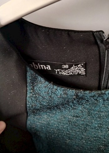 Siyah V Yakalı Uzun Drapeli Elbise - Görsel 5