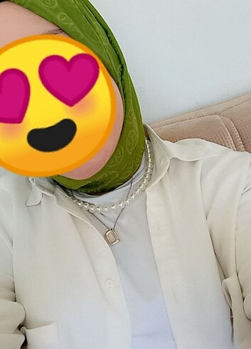 diğer Beden yeşil Renk Lsy desen Jakar şal 