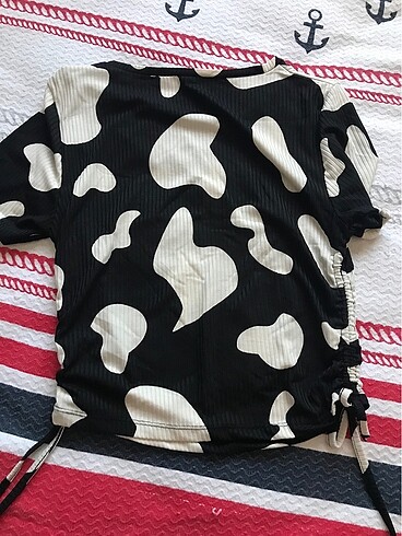 l Beden Desenli crop