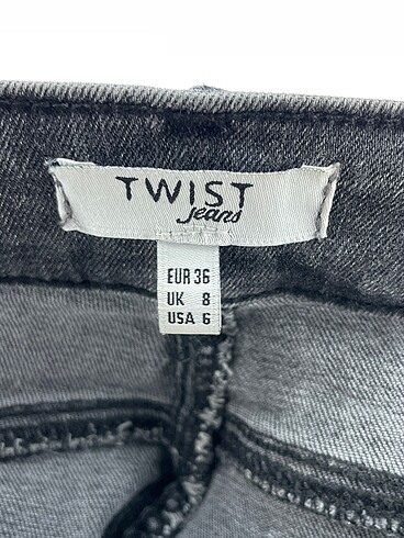 36 Beden çeşitli Renk Twist Jean / Kot %70 İndirimli.