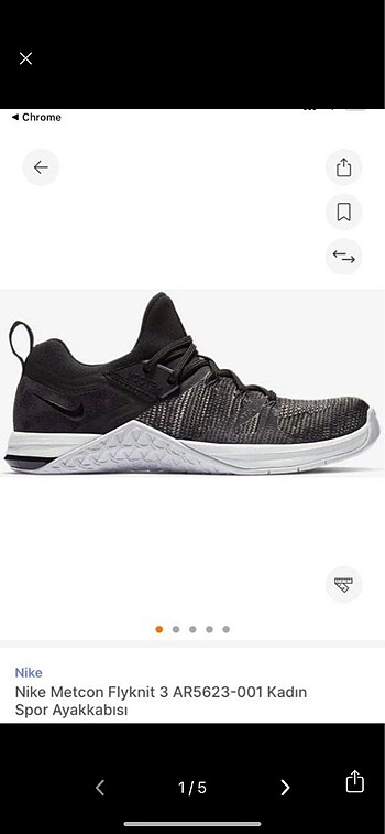Nike kadın spor ayakkabı