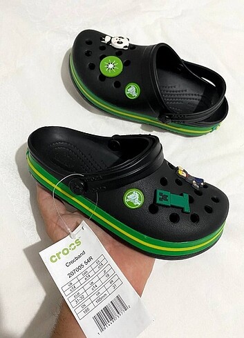 Çocuk Crocs Model Siyah Renk