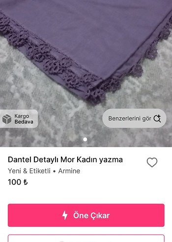 Beden 6 adet yazma