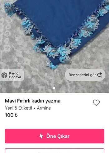 Beden beyaz Renk 6 adet yazma