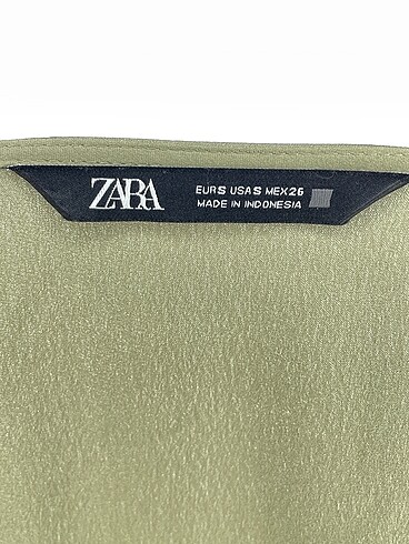 s Beden yeşil Renk Zara Bluz %70 İndirimli.