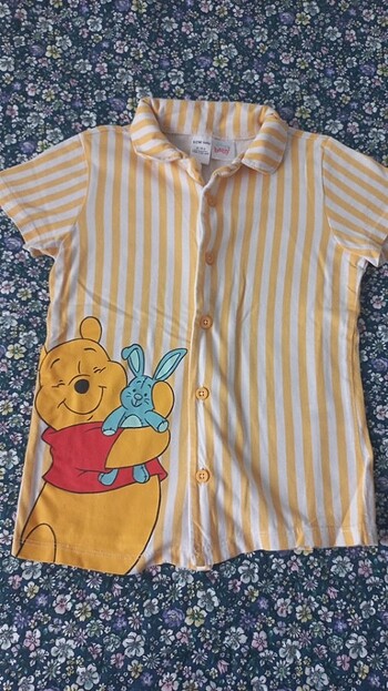 3 Yaş Beden sarı Renk Pijama takımı