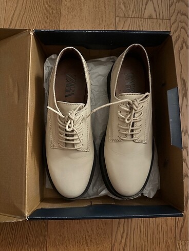Zara Zara Oxford Ayakkabı 37 Numara