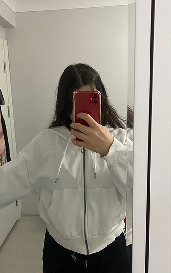 Crop hırka