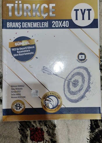 TYT Türkçe Branş Denemeleri 20x40 Soru Kitabı