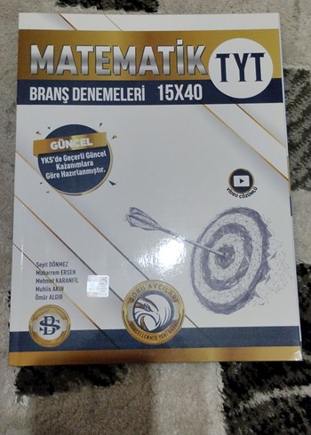 TYT Matematik Branş Denemeleri 15x40