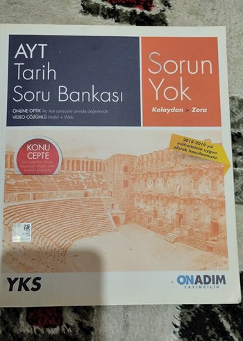 AYT Tarih Soru Bankası Sorun Yok