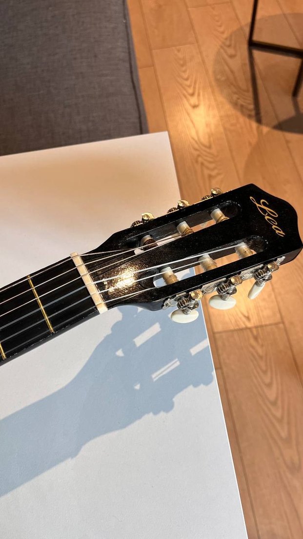 Klasik Siyah Gitar - Görsel 3