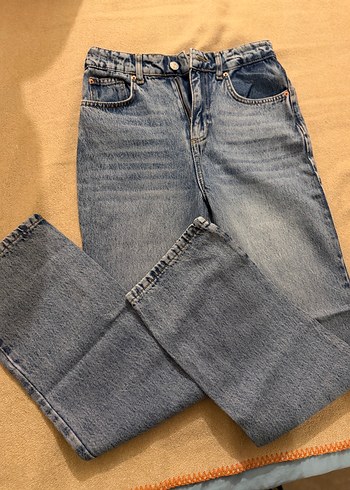 Mavi Kadın Denim Midi Boy Rahat Kesim Jean - Görsel 2