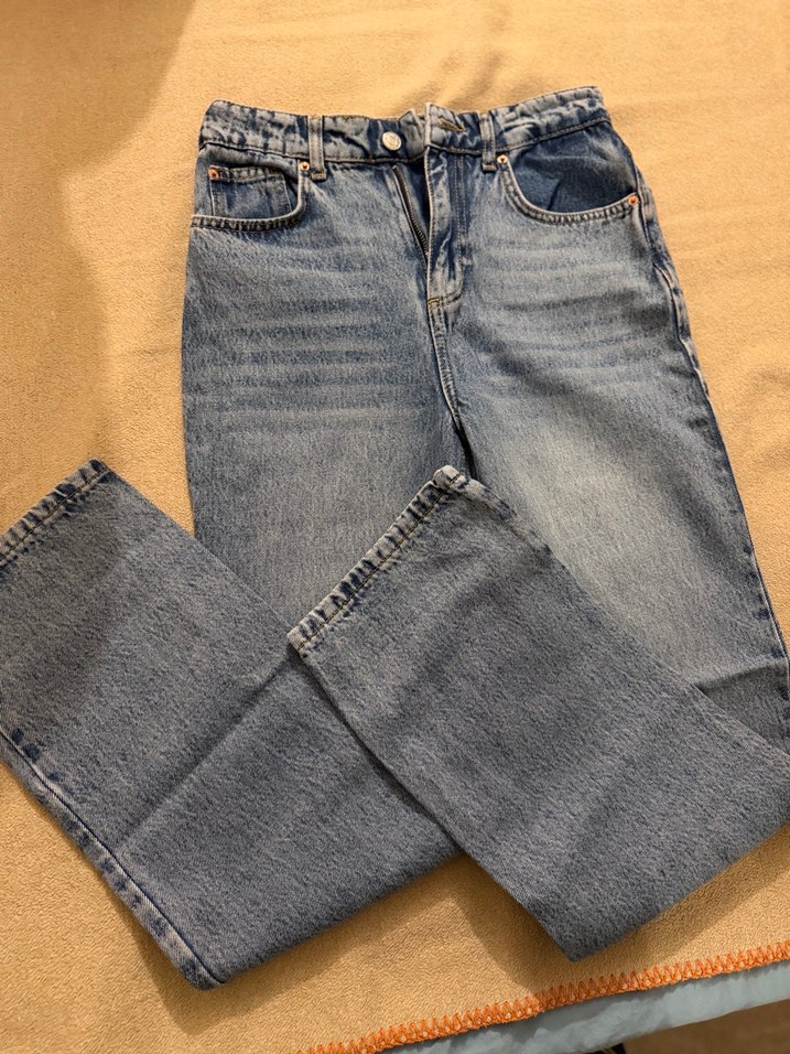 Mavi Kadın Denim Midi Boy Rahat Kesim Jean - Görsel 2