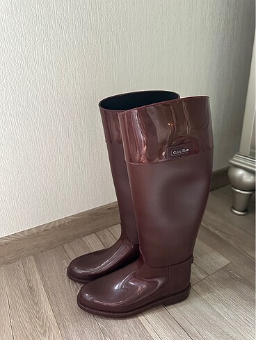 36 Beden bordo Renk Yağmur çizmesi