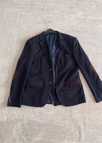 Düğmeli Klasik Kesim Erkek Ceket - Görsel 6