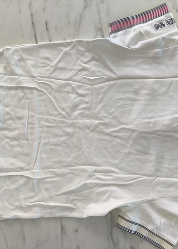 Tommy Hilfiger Beyaz Erkek Polo Tişört - Görsel 7