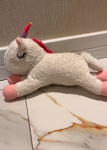 Beyaz Unicorn Peluş Oyuncak - Görsel 5