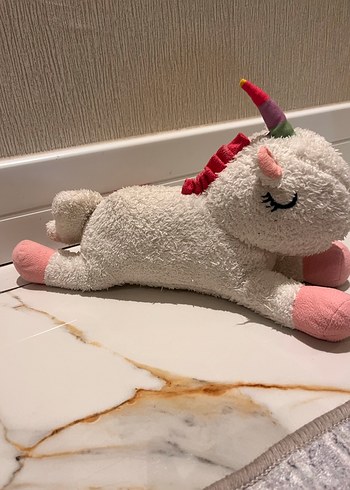 Beyaz Unicorn Peluş Oyuncak - Görsel 4