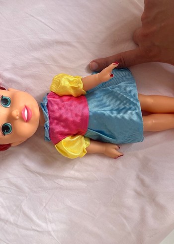 Renkli Kız Bebek Oyuncak Bebek - Görsel 7