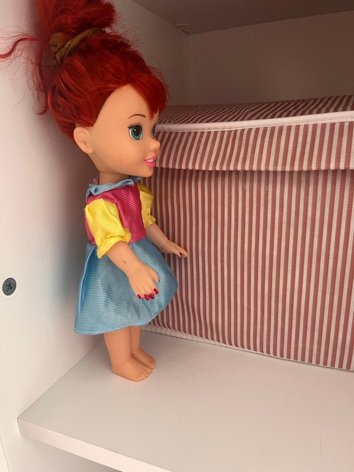 Renkli Kız Bebek Oyuncak Bebek - Görsel 5