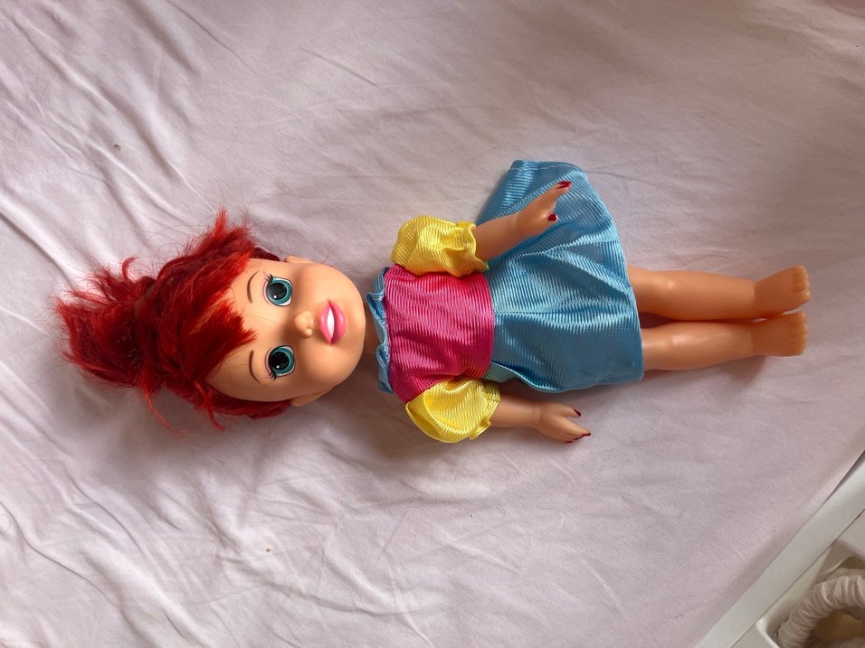 Renkli Kız Bebek Oyuncak Bebek - Görsel 4