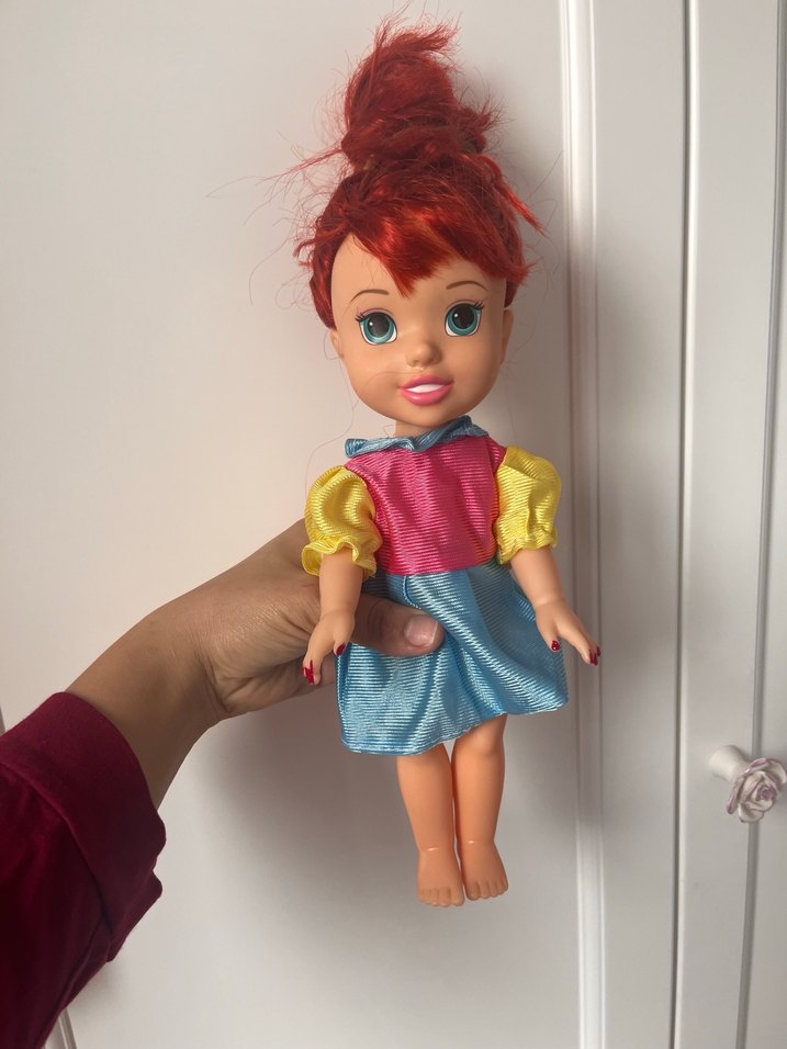 Renkli Kız Bebek Oyuncak Bebek - Görsel 2