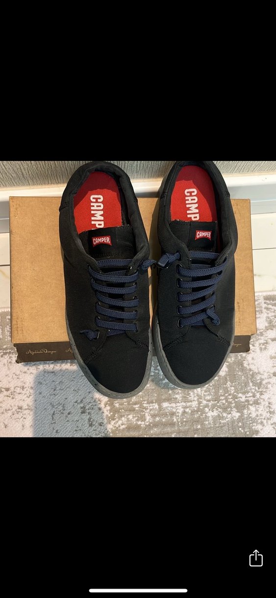 Camper Siyah Günlük Erkek Sneakers - Görsel 3