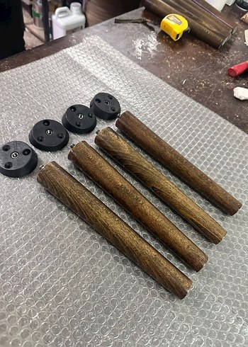 Diğer Ahşap Mobilya Ayakları Seti 20 cm