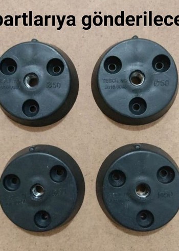 Diğer 49 cm Doğal Ahşap Mobilya Ayağı 4'lü Set