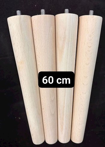 60 cm Ahşap Mobilya Ayakları
