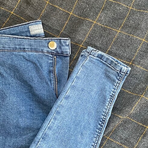 s Beden mavi Renk Topshop yüksek bel skinny jean