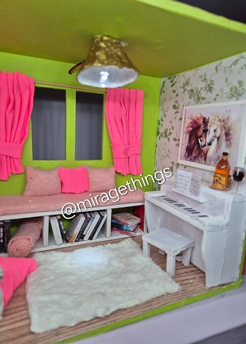 Pembe Mini Ev Dekorasyonu