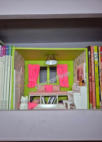 Ikea Pembe Mini Ev Dekorasyonu