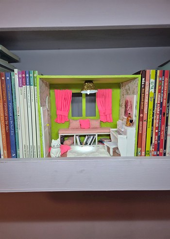  Beden Pembe Mini Ev Dekorasyonu