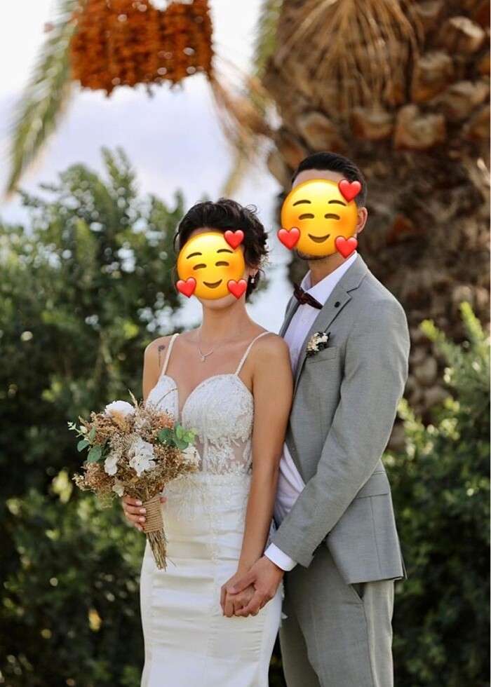 Balık model gelinlik - Görsel 2