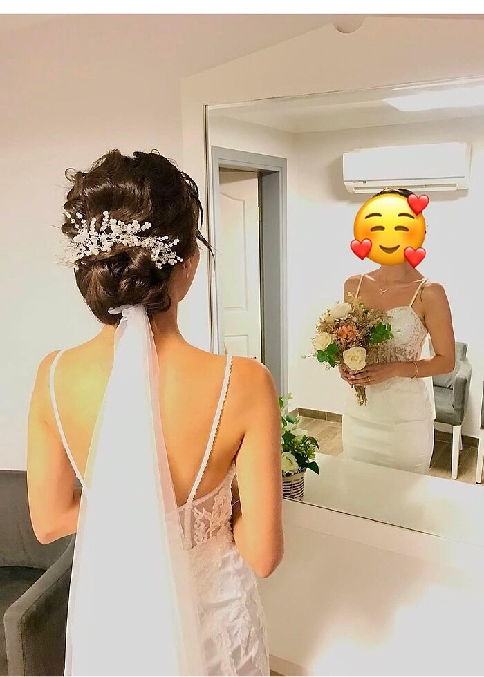 Balık model gelinlik - Görsel 3