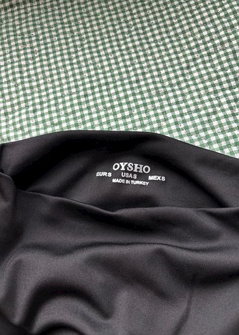 Oysho Siyah İspanyol Paça Tayt - Görsel 4