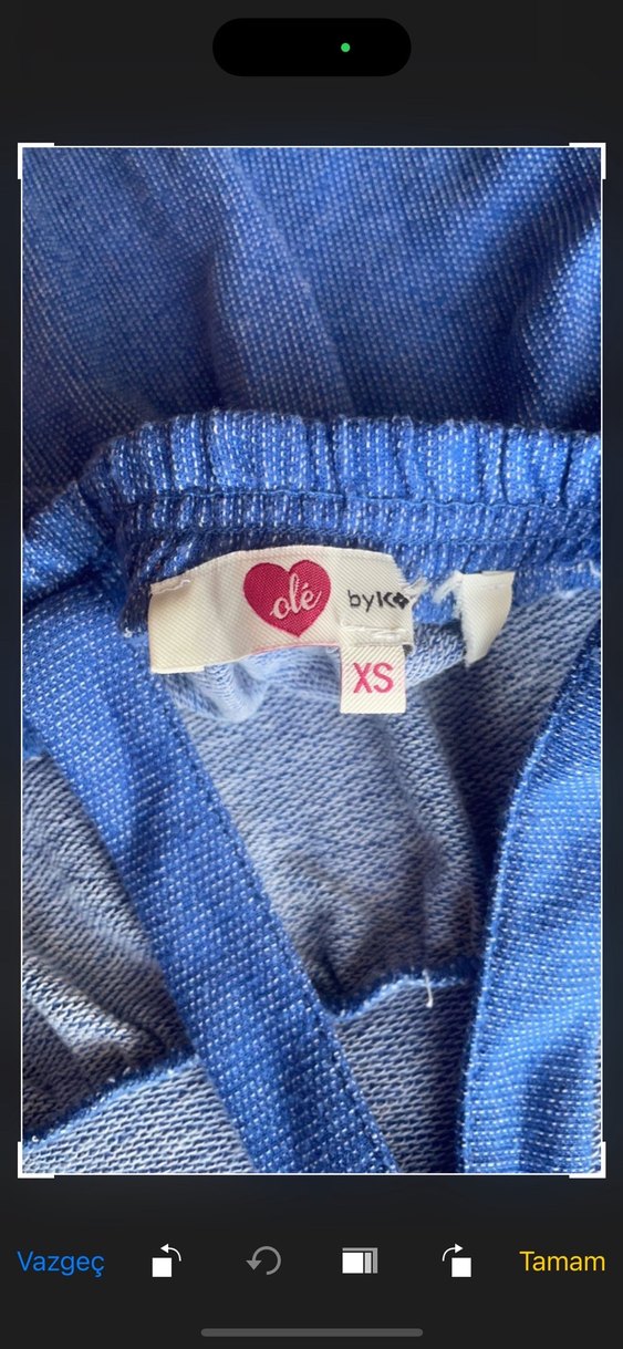 Mavi Midi Elbise - Görsel 5