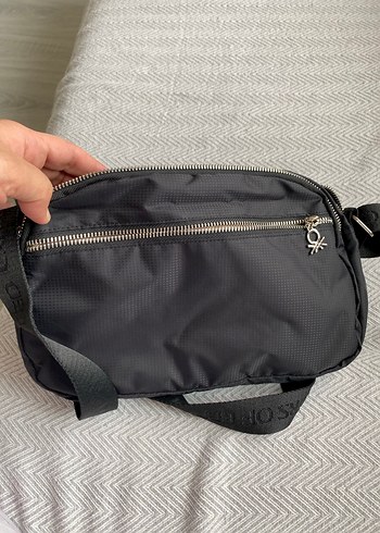 Siyah Kadın Bel ve Çapraz Çanta - Görsel 5