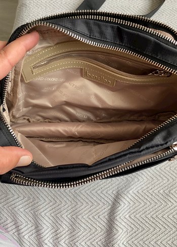 Siyah Kadın Bel ve Çapraz Çanta - Görsel 2