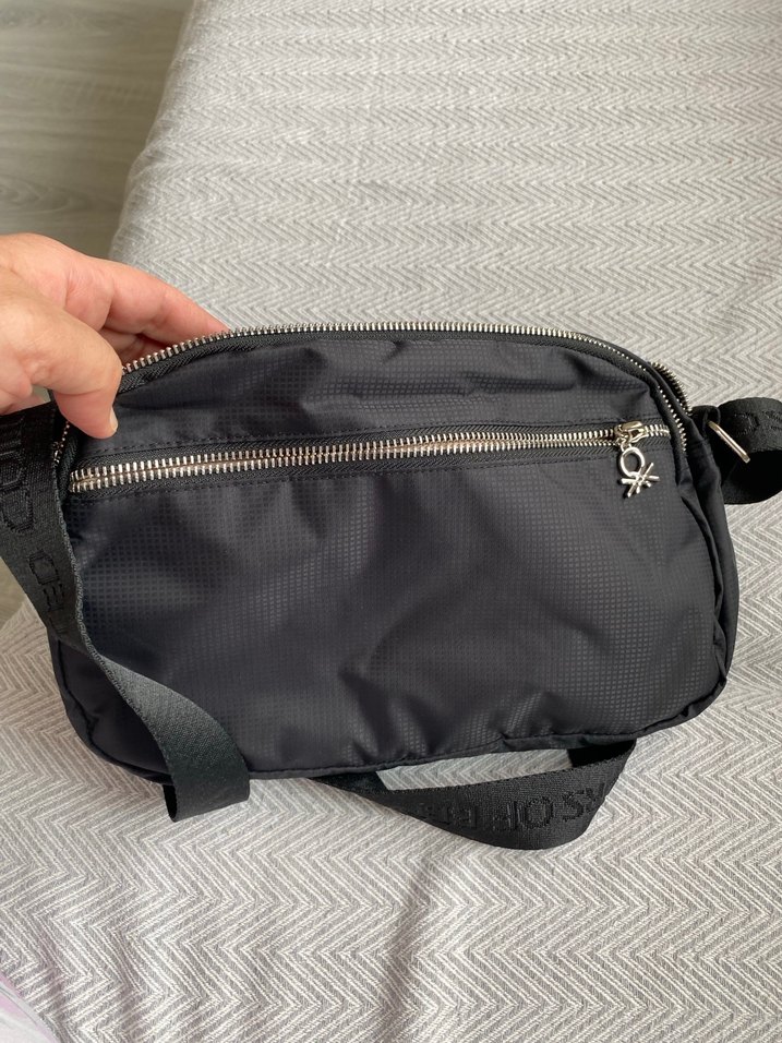 Siyah Kadın Bel ve Çapraz Çanta - Görsel 5