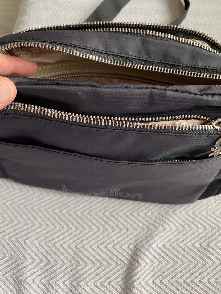 Siyah Kadın Bel ve Çapraz Çanta - Görsel 3